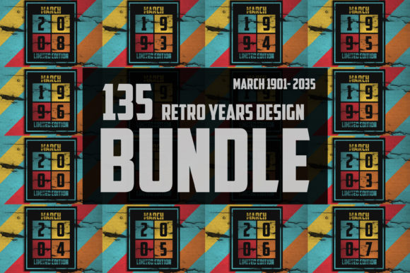 135 Retro Years - March 1901 - 2035 Review