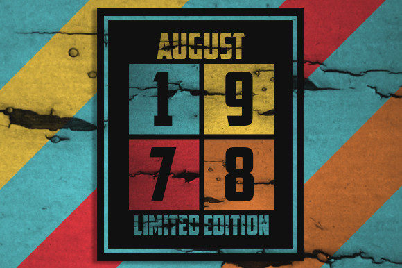 Retro August 1978 Limited Edition Review