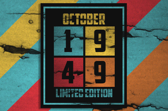 Retro October 1949 Limited Edition Review