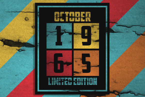 Retro October 1965 Limited Edition
